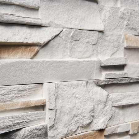 Вирджиния — декоративный гипсовый камень для внутренней отделки, фактура Скала, сланец